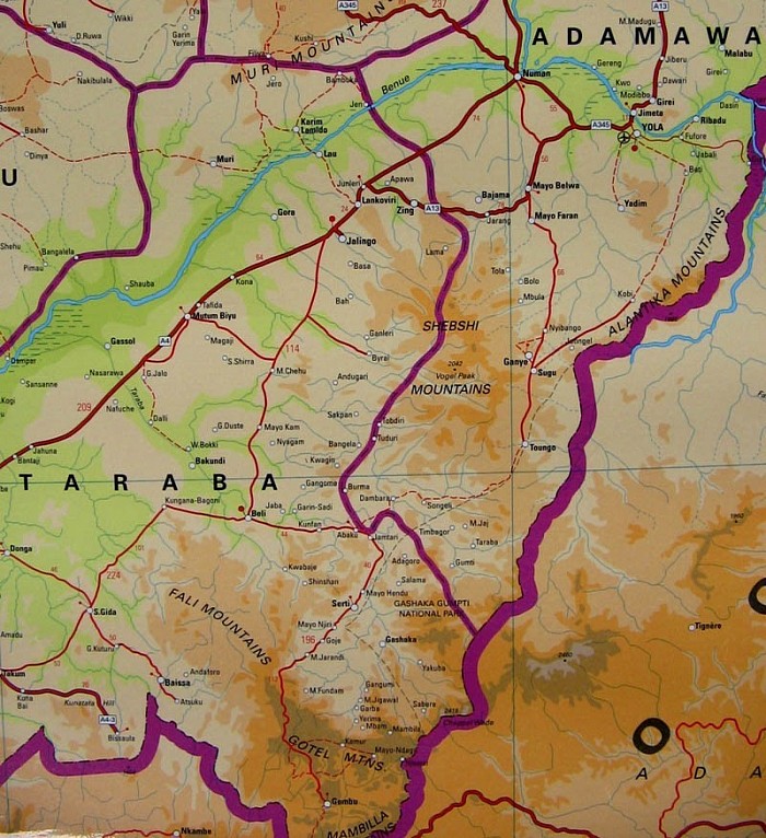 Mapped Area